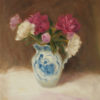 Peonies in Antique Straffordshire Pitcher