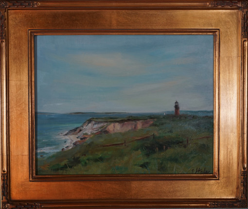 Aquinnah, Gay Head, Cliffs Martha's Vineyard oil painting, cape cod