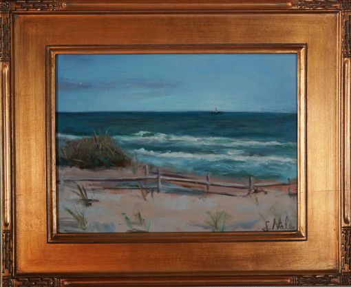 Coast Guard Beach oil painting, Chatham, Orleans