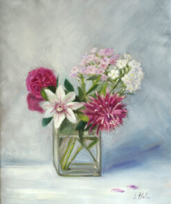 Summer Flowers, floral painting, boston painter, boston artist, boston art,