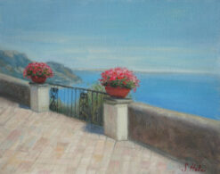 View off Villa Cimbrone, Ravello